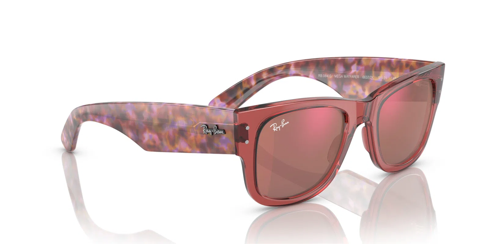 Ray-Ban Mega Wayfarer 0840S Sunglasses - view 143